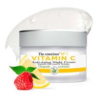 The Conscious™ 'Vitamin C Organic Raspberry' Anti-Aging Night Cream - 50 ml