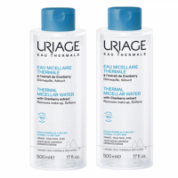Uriage 'Thermale' Micellar Water - 500 ml, 2 Pieces
