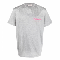 Alexander McQueen Men's 'Logo Embroidery' T-Shirt