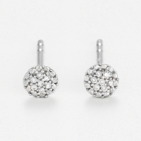 Comptoir du Diamant Boucles d'oreilles 'Round Stud' pour Femmes