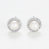 Comptoir du Diamant Boucles d'oreilles 'Perles Enchantées' pour Femmes