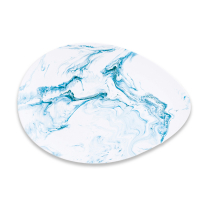 Easy Life Porcelain Serving Platter 24X16.5cm in Color Box Aqua