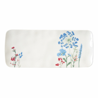 Easy Life Porcelain Serving Platter in Color Box Mille Fleurs