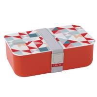 Easy Life 1 Layer Pp Lunchbox In Colour Box Geometric 3