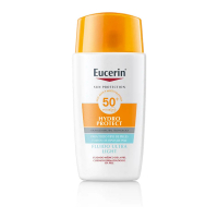Eucerin Crème solaire pour le visage 'Sensitive Protect Ultra Light Fluid SPF50+' - 50 ml