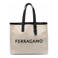 Ferragamo Men's 'Logo Embossed' Tote Bag