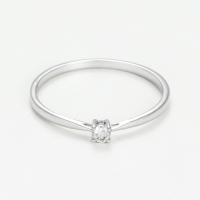 Le Diamantaire 'Solitaire Délicat' Ring für Damen