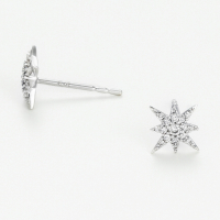 Le Diamantaire Boucles d'oreilles 'Star' pour Femmes