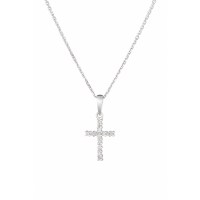 Le Diamantaire 'Croix Du Bonheur' Halskette mit Anhänger für Damen