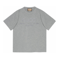 Gucci Men's 'Logo Embroidered' T-Shirt