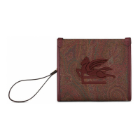Etro Women's 'Logo Embroidered Paisley' Pouch