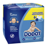 Dodot 'Wet' Baby wipes - 384 Pieces