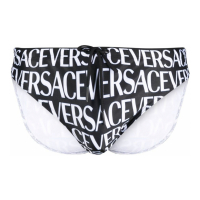 Versace 'Logo' Badeslip für Herren