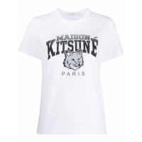 Maison Kitsuné T-shirt 'Campus Fox' pour Femmes