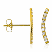 Oro Di Oro Boucles d'oreilles 'Merveille Grimpantes' pour Femmes