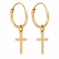 Oro Di Oro Boucles d'oreilles 'Croixe' pour Femmes