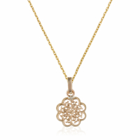 Oro Di Oro Women's 'Flora' Necklace