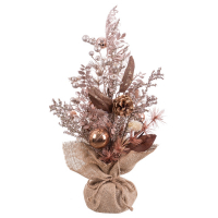 Innovagoods Christmas Tree Copper Plastic Pineapples 50 cm