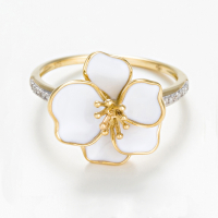 Le Diamantaire Women's 'Orchidée' Ring