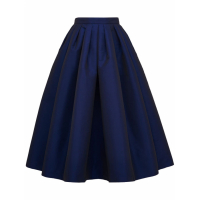 Alexander McQueen Women's 'Pleated' Midi Skirt