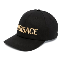 Versace Casquette 'Logo-Embroidered' pour Hommes