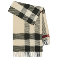 Burberry Men's 'Check Pattern' Wool Scarf