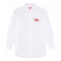Diesel Chemise 'Logo-Embroidered' pour Hommes