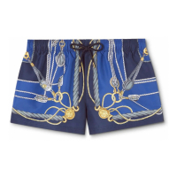 Versace Men's 'Nautical Graphic' Swimming Shorts