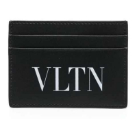 Valentino Garavani Men's 'VLTN Logo' Card Holder