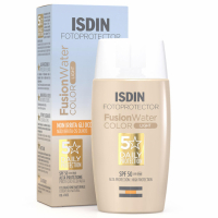 ISDIN Crème solaire pour le visage 'Fotoprotector Fusion Water SPF50 Light' - 50 ml