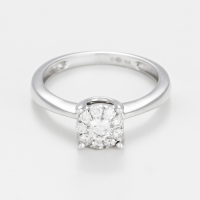 Le Diamantaire Women's 'Brillant Lucia' Ring