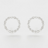 Le Diamantaire Women's 'Circulo Infinito' Earrings