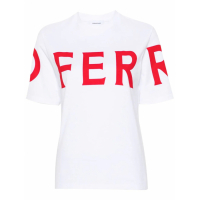 Ferragamo T-shirt 'Logo' pour Femmes