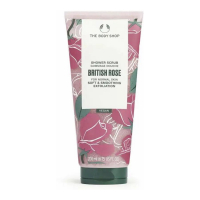 The Body Shop 'British Rose' Exfoliating Shower Gel - 200 ml