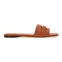 Ferragamo Women's 'Gancini-Buckle' Flat Sandals