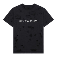 Givenchy Men's 'Destroyed Effect' T-Shirt