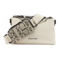 Calvin Klein Sac à bandoulière 'Chrome Adjustable Zip with Zippered Pouch' pour Femmes