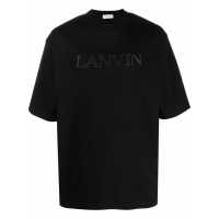Lanvin T-shirt 'Logo-Embroidered' pour Hommes