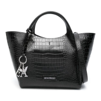 Emporio Armani Women's 'Crocodile-Effect' Tote Bag