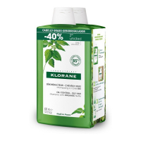 Klorane Shampoing 'À l'Ortie Bio' - 400 ml, 2 Pièces