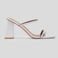 New York & Company 'Nayo Block Heel' String Sandalen für Damen