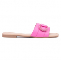 New York & Company Women's 'Nadira Slide' Flat Sandals