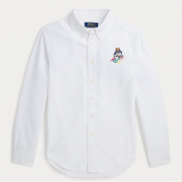 Ralph Lauren 'Polo Bear Oxford' Hemd für großes Jungen