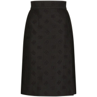 Dolce & Gabbana Women's 'Monogram' Midi Skirt