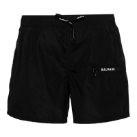 Balmain Men's 'Logo-Print' Swimming Shorts