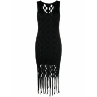 Pinko Robe maxi 'Fringed Cut-Out' pour Femmes