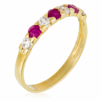 Oro Di Oro Women's 'Rubis Sacré' Ring