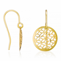 Oro Di Oro Boucles d'oreilles 'Dandelion' pour Femmes