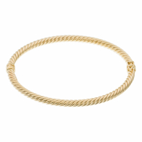 Oro Di Oro Bracelet 'Torsade' pour Femmes