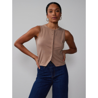 New York & Company Women's 'Tencel Button Front' Sleeveless Top